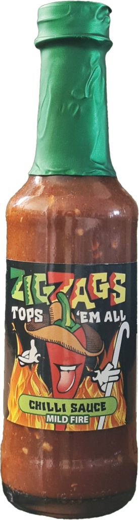 ZigZags Tops em All, Chilli Sauce, Mild Fire